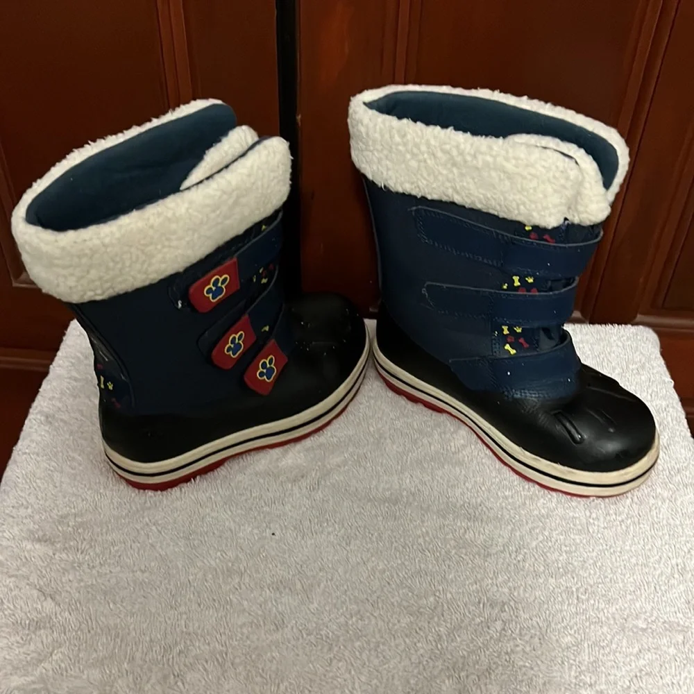 Paw Patrol Winter Boots Size 12